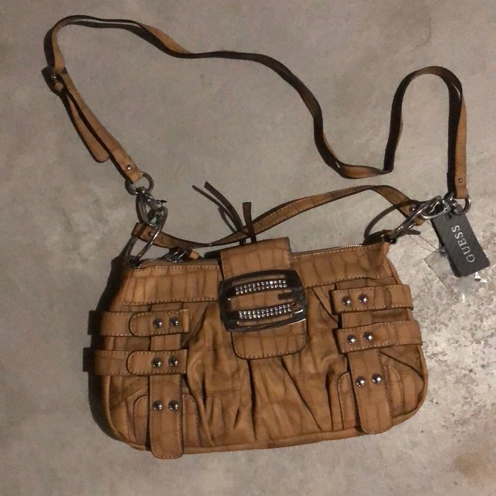 Tan Guess Purse